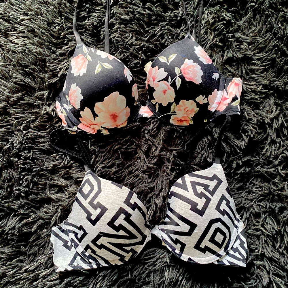 Pink everywhere bra. Set of 2, 34B